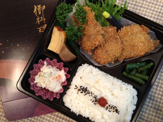 ヒレカツ弁当